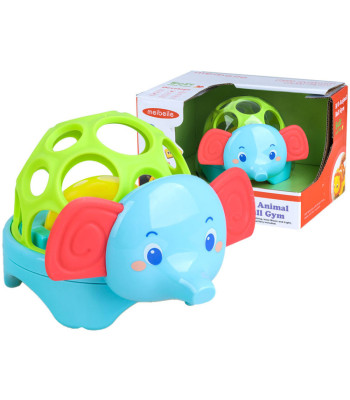 Safari gyvūnėlis su barškučiu ir kramtuku ZA2035