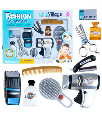 Elegantiškas kirpėjo rinkinys BARBER su priedais ZA2101