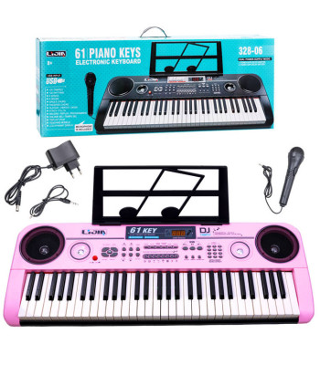 Organy su klaviatūra ir mikrofonu 61 klavišas 328-06