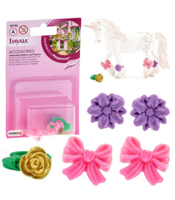 Schleich papuošalų rinkinys vienaragiams ir pegazams ZA2316