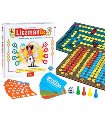 Jawa Edukacinė stalo žaidimas LICZMANIA - matematika be problemų GR0286