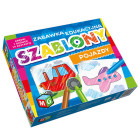 Multigra Šablonų Rinkinys Transporto Priemonės + Pieštukai KS0013