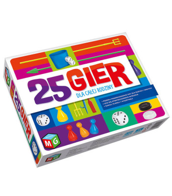 Multigra Stalo Žaidimai - 25 Žaidimai Visai Šeimai GR0296