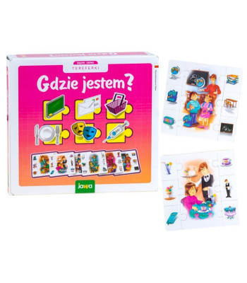 Jawa Dėlionė "Kur aš esu?"