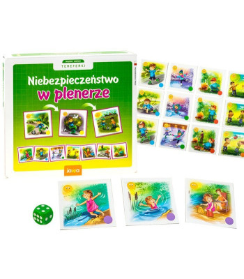 Jawa edukacinis žaidimas "Pavojus gamtoje" - dėlionė GR0306