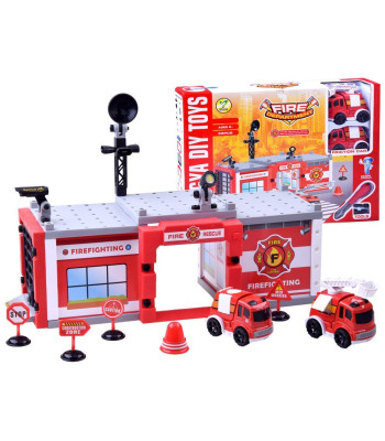 Konstravimo kaladėlės Gaisrinė Policija 59 ele.