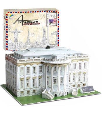 Erdvinės 3D dėlionės Baltieji Rūmai