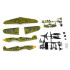 Plastikinis lėktuvas BF-109 surinkimui 1:48