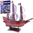 3D dėlionė laivas Golden Hind - 108 dalys