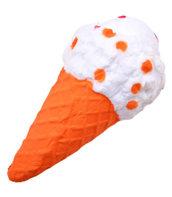 Didelis putplasčio žaislas ledų kūgis