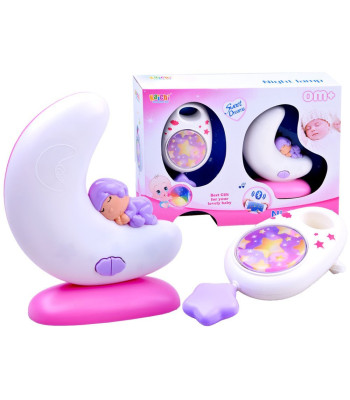 Mobilus Naktinis Šviestuvas 2in1 su Bluetooth