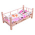 Medinė lovytė lėlėms su patalyne