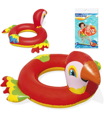 Bestway pripučiamas plaukimo ratas papūga 36128