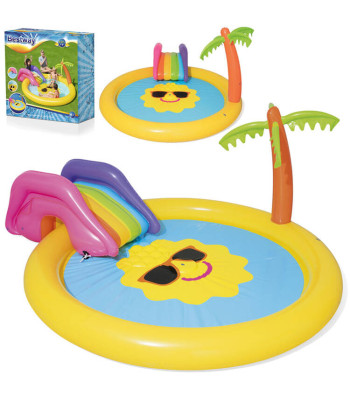 Bestway žaidimų aikštelė su čiuožykla 237x201x104 cm 53071