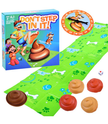 Juokingas žaidimas „Neįlįsk į tai!“, būk atsargus, kur dedate koją!