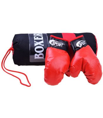 Bokso rinkinys pirštinės + krepšys SP0565