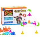 Konstravimo žaislų rinkinys su 106 dalimis