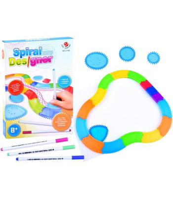 Spirografas – Kūrybiškas Piešimo Rinkinys