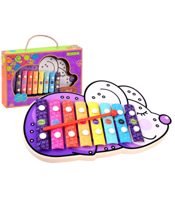 Cymbalai žaislas instrumentas pelė IN0109