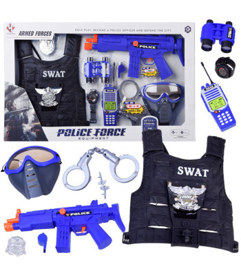 Policininko Rinkinys su Liemene ir Priedais