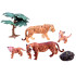 Figūrėlių Rinkinys "Safari Gyvūnai" - Tigrų Šeima