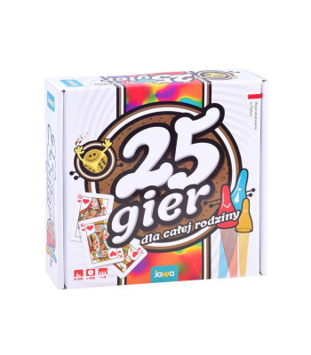 Jawa Žaidimų Rinkinys 25 Stalo ir Kortų Žaidimų visai Šeimai