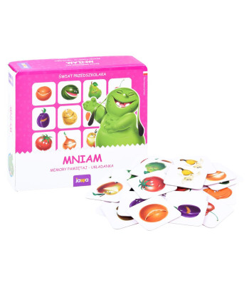 Atminties žaidimas vaikams - Memo Mniam mini GR0386