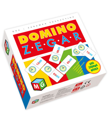 Multigra Edukacinis Žaidimas Domino Laikrodis GR0388