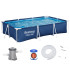 Bestway Stelažinis Baseinas 300x201x66cm 8in1 56411