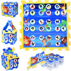 Edukacinė piankinė dėlionė - Džiunglių abėcėlė 93x93cm