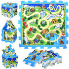 Piankiniai dėlionės MIESTAS - GATVĖ Kūdikių kilimėlis 93x93cm ZA3150