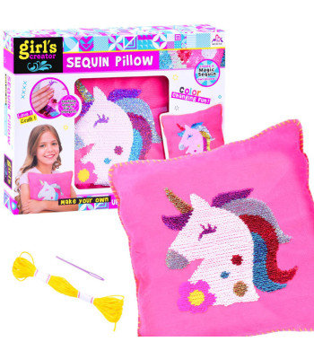 Vienaragio pagalvėlė su žvyneliais - pasidaryk pats rinkinys