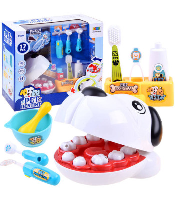 Žaislinis Veterinaras: Šuns Dantų Priežiūra