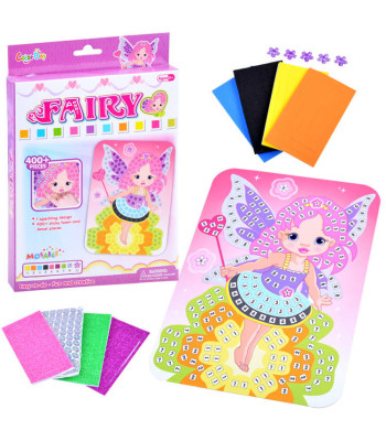 Kūrybinis mozaikos rinkinys vaikams su lipdukais