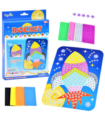 Kūrybinė mozaika „Raketa“