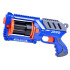 Plastikinis žaislinis pistoletas Blaster su 10 šoviniais