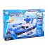 Policijos Laivas ir Sraigtasparnis Žaislų Komplektas