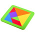 Daugiaspalvis logikos žaidimas Tangram