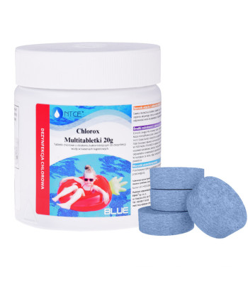Chlorox multitabletės 20g baseinų chemija 0,5kg