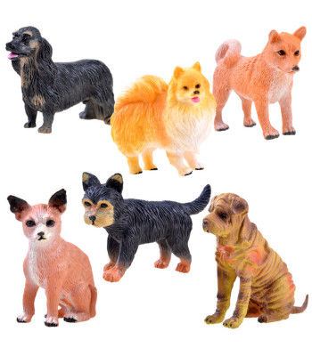 Naminių gyvūnų serija: Šunų figūrėlės