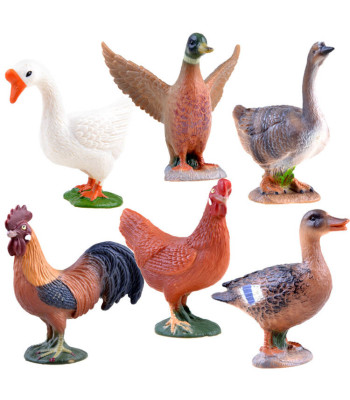 Serija Gyvūnai Kaimas Figūrėlė Paukščiai