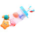 Žaislų rinkinys maudynėms vonioje su organizatoriumi ir laivais ZA3405