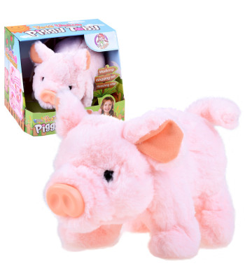 Interaktyvi pliušinė kiaulytė chrumka ZA3451