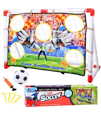 Treniruoklių vartai su taiklumo siena SP0645