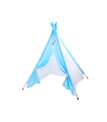 Vaikiška palapinė vienaragis tipi