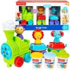 Fisher Price Plastilino Traukinys 3 Spalvų