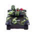 Nuotoliniu būdu valdomas tankas 2,4 GHz RC0036ZI