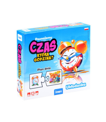 Jawa Edukacinis žaidimas dėlionė Susipažinkime su laiku - kiek valandų? GR0455