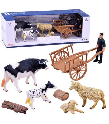 Ūkinių Gyvūnų Figūrėlių Rinkinys