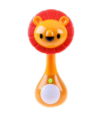 Interaktyvi barškuoklė gyvūnėlis liūtas ZA3087 C